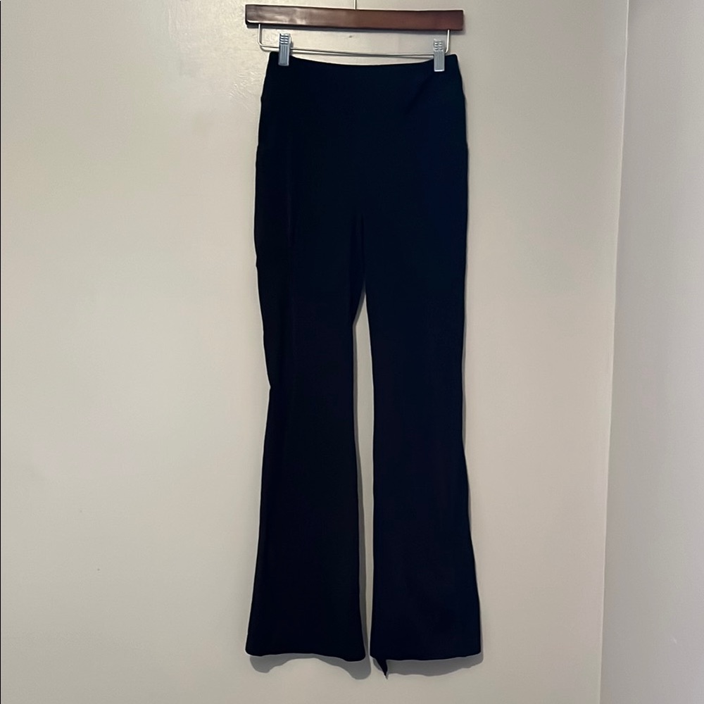 SO Black Flare Pants High Waist Boot Cut yoga pants